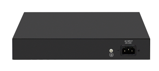 สวิตช์โปปอร์ 8 จิกาบิต ปกครองสวิตช์ไฟเบอร์เอเธอร์เน็ต 120W AC100-240V