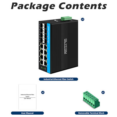 สวิตช์ PoE แบบไม่มีการจัดการ Gigabit 16 พอร์ต สวิตช์ PoE af/at/bt งบประมาณ 240w สำหรับใช้งานภายนอก