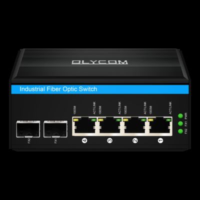6 พอร์ต Solar Poe Switch DC12-48V อินพุต 120w อุตสาหกรรม Ethernet Switch สำหรับพลังงานแสงอาทิตย์/Trunk/ระบบ VoIP /ระบบรักษาความปลอดภัยกล้องวงจรปิด