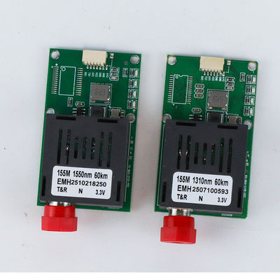 โมดูลออปติคัลโดรน NDAA CE ข้อมูล TTL FC/ST/SC Fiber20KM/40KM/60KM/80KM