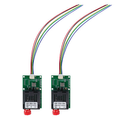 โมดูลโดรนไฟเบอร์ออปติก 80 กม. UAV Optical Transceiver พร้อมวิดีโออนาล็อก 1 ช่อง และข้อมูล TTL 1 ช่อง สำหรับแพลตฟอร์ม UAV DC 5.5-26V