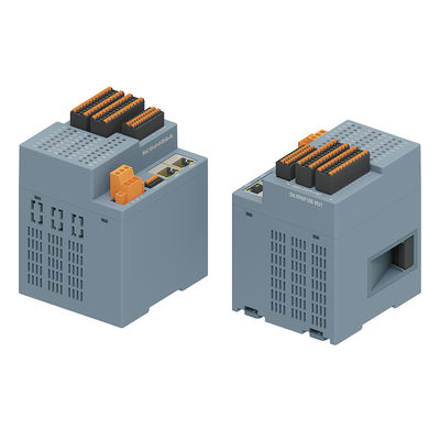 โมดูล IO PLC Profinet RT อุปกรณ์ Slave แบบสแตนด์อโลน IP20 สำหรับระบบอัตโนมัติในอุตสาหกรรม ติดตั้งบนราง DIN