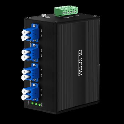 สวิตช์บายพาสไฟเบอร์ออปติกที่มี AC/DC คอนเนกเตอร์ LC/SC ไฟท์อินทุ๊กคู่ และ SM/MM ไฟเบอร์สําหรับความน่าเชื่อถือสูง