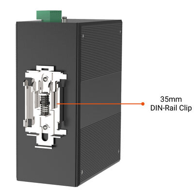 อุตสาหกรรม L3 บริหาร TSN Ethernet Switch 16 Port 10G Fiber Uplink IEEE 1588v2 DIN Rail