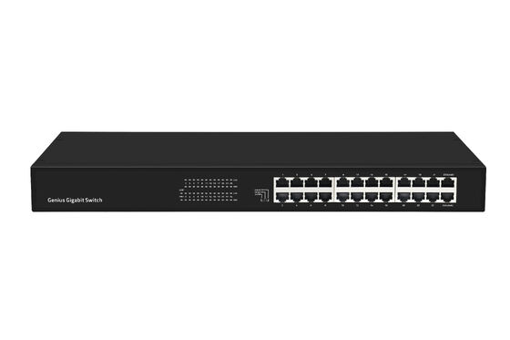 24-Port Gigabit Unmanaged Ethernet Switch พร้อม Smart VLAN & Extend Mode CE ไม่มีแฟน