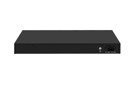 สวิตช์ Gigabit Ethernet 48 พอร์ต SFP Fiber Uplinks แบบ Unmanaged ติดตั้งบนแร็ค ใช้ไฟ 220V ได้ รับรอง CE