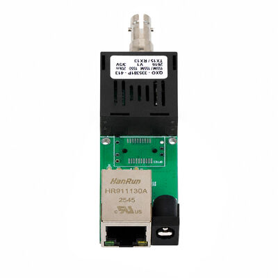 การ์ดแปลงสื่อ Gigabit DC5V ~ DC24V สําหรับ UAV ไฟเบอร์สื่อสาร