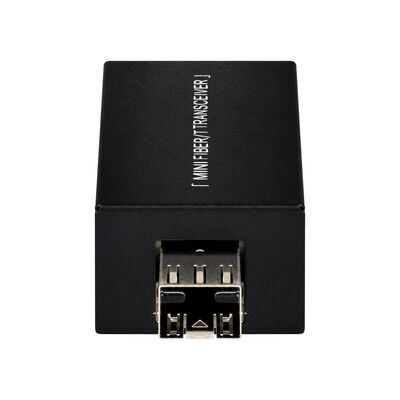 มินิกิกะบิตไฟเบอร์ออปติก Media Converter DC5V DC12V ขนาดกะทัดรัดส่วนขยาย 20KM CE