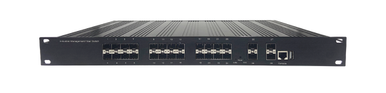 28-Port 10G MANAGED ETHERNET SWITCH สล็อตไฟเบอร์เต็ม AC DC Input FANLESS RACK มอนท์ CE