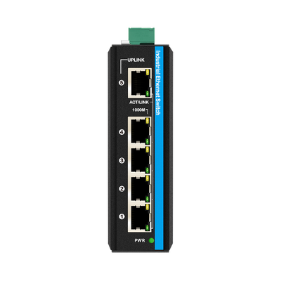 4 Port Voltage Booster PoE Switch DC12-48V Input สําหรับระบบพลังงานแสงอาทิตย์