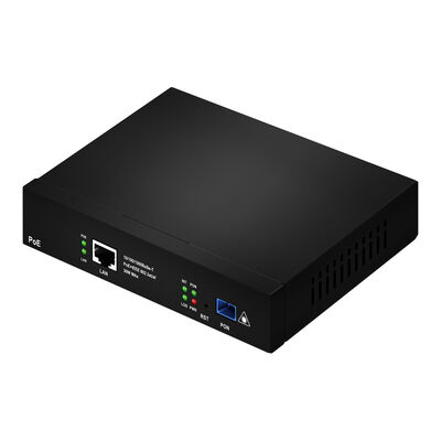 Gigabit Single-Port XPON PoE ONU EPON/GPON 802.3at 30W AC100-240V เครื่องทํางาน FTTH ONT