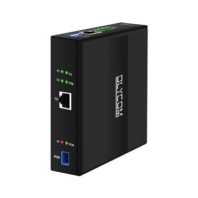 Industrial Grade Gigabit xPON ONU with DIN Rail Mounting and Layer 3 Routing for Harsh Environments