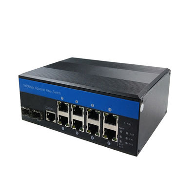 เครื่องปรับเปลี่ยนเครือข่ายอุตสาหกรรม Gigabit Ethernet ที่ได้รับการจัดการด้วยเว็บ 10 ท่าทาง IM-FS280GW