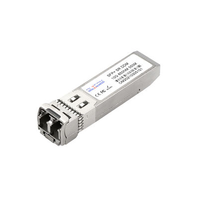 LC Dual Fiber SFP เครื่องรับส่งสัญญาณออปติคอล, โมดูลไฟเบอร์มัลติโหมด 850nm SR 300m