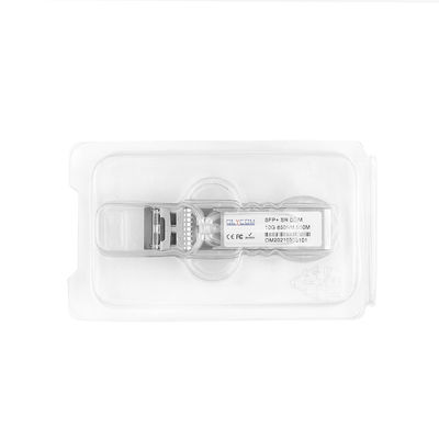 LC Dual Fiber SFP เครื่องรับส่งสัญญาณออปติคอล, โมดูลไฟเบอร์มัลติโหมด 850nm SR 300m