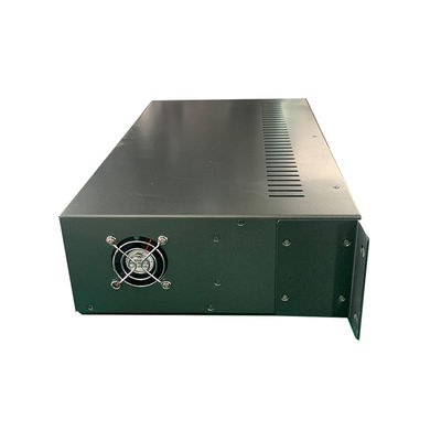 14 สล็อต เครื่องแปลงสื่อ ราคชาสิส 19 นิ้ว 2U Dual AC220V สําหรับเครื่องแปลงสื่อไฟเบอร์ CE