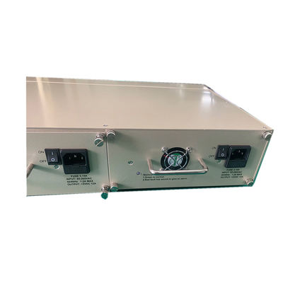 16-สล็อต เครื่องแปลงสื่อ Rack Chassis แอค / ดีซี 2U ขนาดไม่จัดการ CE RoHS FCC