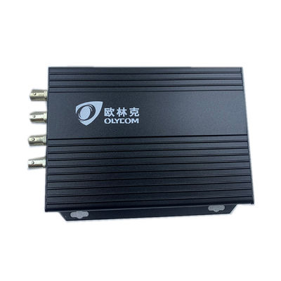 4 ท่า 1080P Video Over Ethernet Converter เครื่องแปลงไฟฟ้าแบบ Multimode Coax 12V