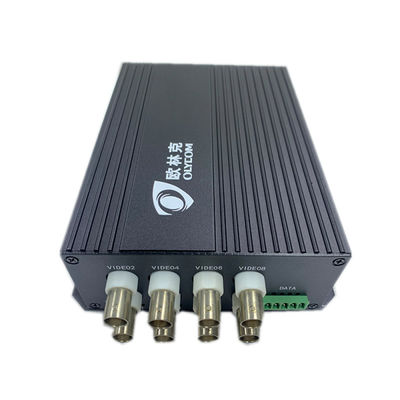 RS422 ข้อมูลวิดีโอ เครื่องแปลงดิจิตอลออปติกสําหรับ PTZ กล้อง AHD / HD วิดีโอ DC12V