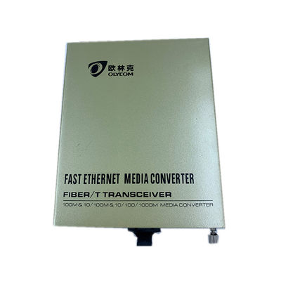 10/100Mbps Fiber Optic อีเธอร์เน็ต Media Converter CAT6 สำหรับโครงการ FTTX