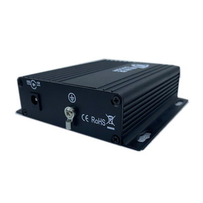 3U Rack 1ch Analog Video Bnc เป็น Fiber Media Converter 5km บน Multimode Fiber