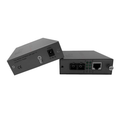 PoE Fiber Media Converter 20KM Megabit 30W Active PoE 48V Output Port SC ไม่จัดการ