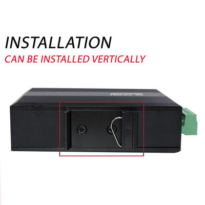 5 Port Industrial Network Switch Hub 10/100Mbps SC Connector ไม่จัดการ ฐานของ Realtek