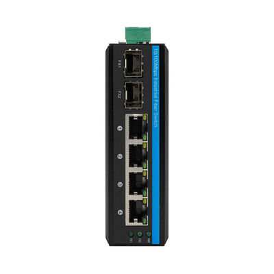 สวิตช์ PoE 4 พอร์ต Olycom Fast Ethernet SFP Fiber ระดับอุตสาหกรรม งบประมาณ 120W สำหรับใช้งานภายนอก