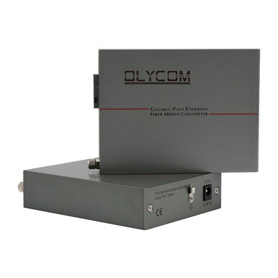 Fast Ethernet Media Converter 10/100M โหมดเดียว WDM ไฟเบอร์ไร้การจัดการ 20KM