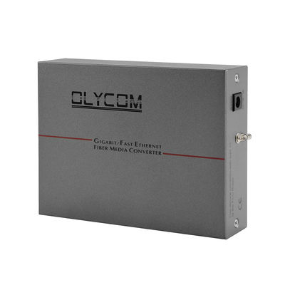 PoE Fiber Media Converter 20KM Megabit 30W Active PoE 48V Output Port SC ไม่จัดการ