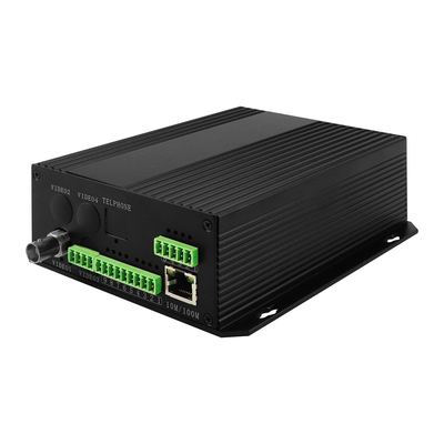 Bidi Data Dry Contact Analog Video Fiber Converter RS232 RS485 ติดต่อด้วยสายไฟฟ้า DC12V