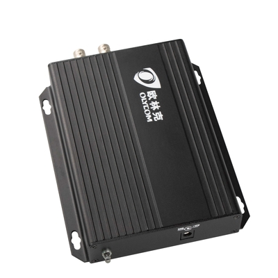1080P HD SDI Video Fiber Extender Optical Converter Single Mode 20km พร้อม Loopout ท้องถิ่น 12V