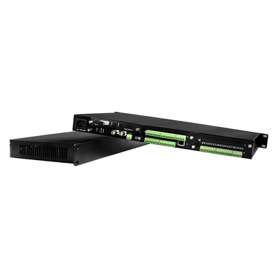 3G SDI Video Ethernet Data Fiber Converter Bidi RS232 ติดต่อปิดตัวขยายแสง 1U Rack