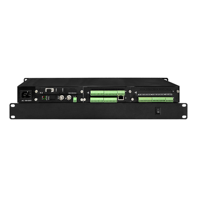 3G SDI Video Ethernet Data Fiber Converter Bidi RS232 ติดต่อปิดตัวขยายแสง 1U Rack