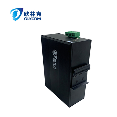 อุตสาหกรรมบริหาร Ethernet Gigabit 2.5G SFP Switch LC Connector 8 Port UTP ทองแดง